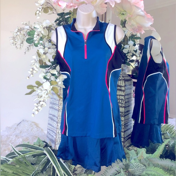 Tail Royal Blue Tennis Skirt - Picture 2 of 7